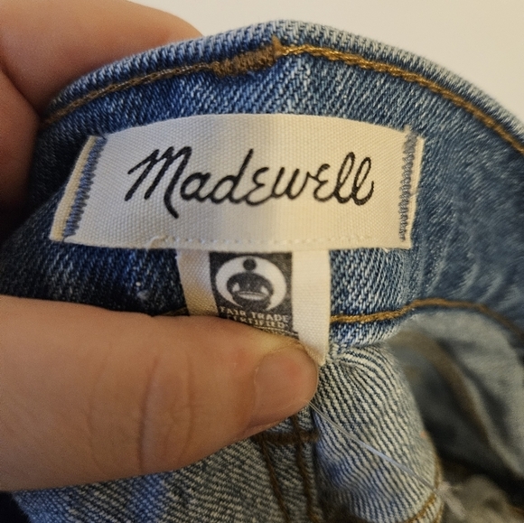 Madewell High Rise Denim Shorts - Picture 4 of 5
